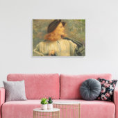 Orlando (Beauful Young Man) (door E.R. Hughes) Canvas Afdruk (Insitu (Woonkamer))