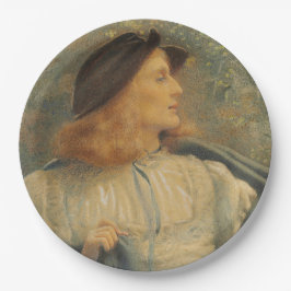 Orlando (Beauful Young Man) (door E.R. Hughes) Papieren Bordje