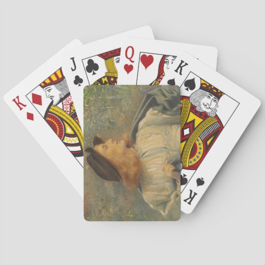 Orlando (Beauful Young Man) (door E.R. Hughes) Pokerkaarten (Achterkant)