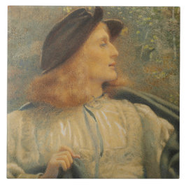 Orlando (Beauful Young Man) (door E.R. Hughes) Tegeltje