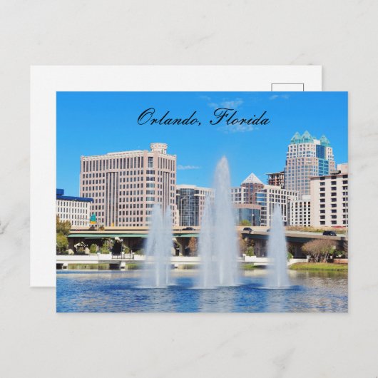 Orlando briefkaart (Voorkant / Achterkant)