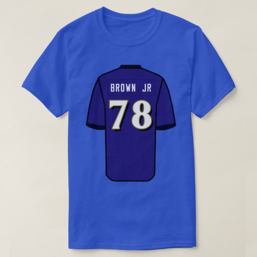 Orlando Brown Jr Jersey T-shirt (Design voorkant)