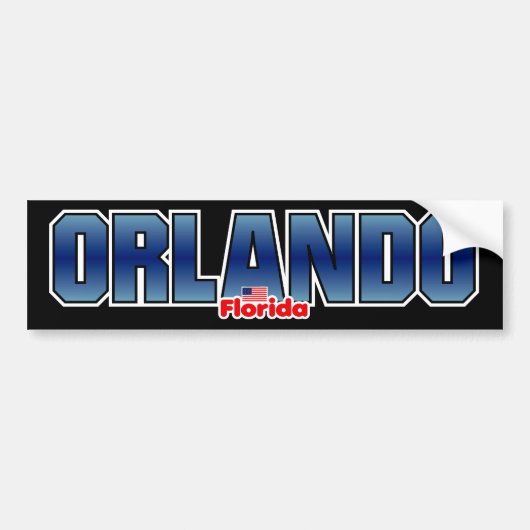 Orlando Bumper Bumpersticker (Voorkant)