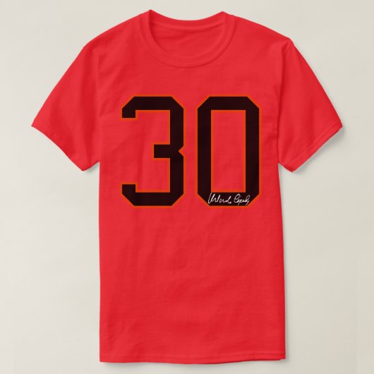 Orlando Cepeda 30 TShirt (Design voorkant)