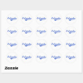 Orlando City Classic Ronde Sticker (Vel)