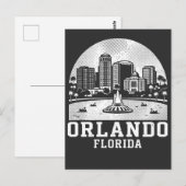 Orlando City Florida Briefkaart (Voorkant / Achterkant)