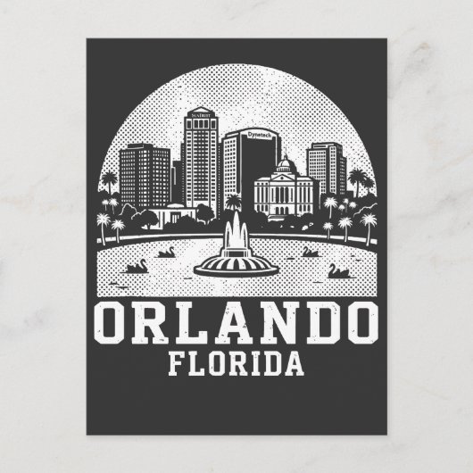 Orlando City Florida Briefkaart (Voorkant)