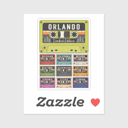  Orlando City reizen Sticker (Vel)