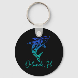 Orlando Fl Haai Scu Duiken Surfer Surfen Florida S Sleutelhanger