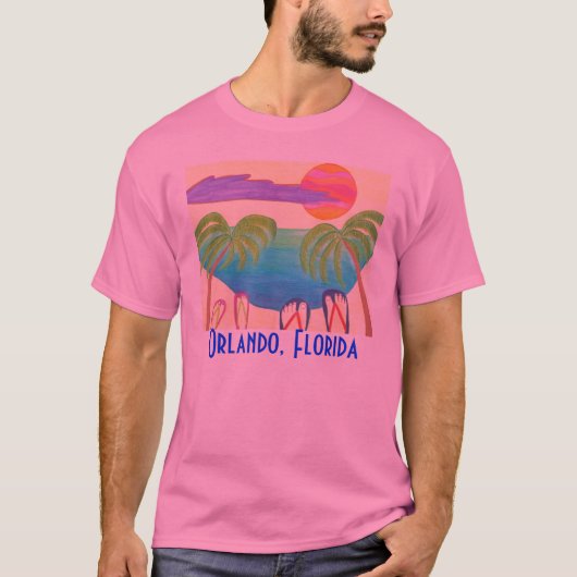 Orlando, FL-T-shirt T-shirt (Voorkant)