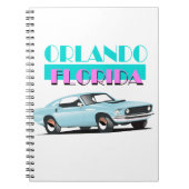 Orlando Florida 80s poster Notitieboek (Voorkant)