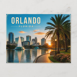 Orlando Florida Ansichtkaart Briefkaart