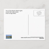Orlando, Florida bekeken vanuit het Lucernee-meer Briefkaart (Achterkant)