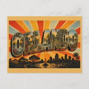 Orlando Florida Botanische Tuin Meer Kunst Briefkaart