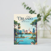 Orlando Florida Briefkaart (Staand voorkant)