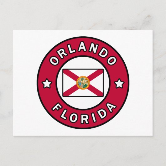 Orlando Florida Briefkaart (Voorkant)