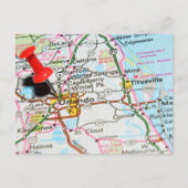 Orlando, Florida Briefkaart (Voorkant)