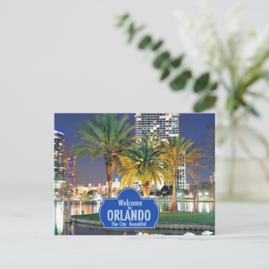 Orlando Florida Briefkaart (Staand voorkant)
