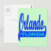 Orlando, Florida Briefkaart (Voorkant / Achterkant)