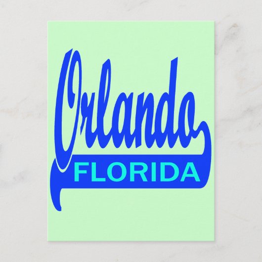 Orlando, Florida Briefkaart (Voorkant)