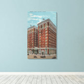 Orlando, Florida - Buiten Uitzicht van Angebilt Canvas Afdruk (Insitu (Houten vloer))