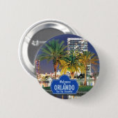 Orlando Florida Button (Voorkant /achterkant)