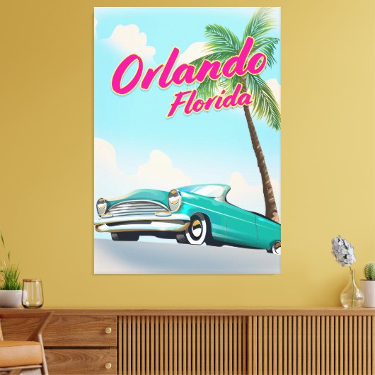 Orlando Florida Canvas Afdruk (Insitu (Woonkamer))
