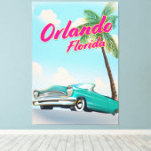 Orlando Florida Canvas Afdruk (Insitu (Houten vloer))