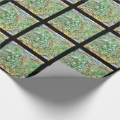 Orlando Florida Cartoon Map Cadeaupapier (Hoek)