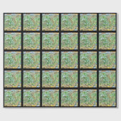 Orlando Florida Cartoon Map Cadeaupapier (Vlak)