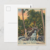  Orlando Florida City Prachtige waterval Briefkaart (Voorkant / Achterkant)