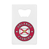 Orlando Florida Creditkaart Flessenopener (Voorkant)