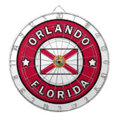 Orlando Florida Dartbord (Voorkant)