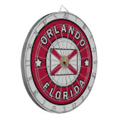 Orlando Florida Dartbord (Voorkant Links)