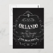 Orlando Florida - De prachtige stad Briefkaart (Voorkant / Achterkant)