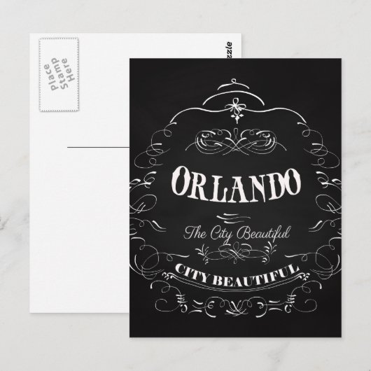 Orlando Florida - De prachtige stad Briefkaart (Voorkant / Achterkant)