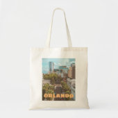 Orlando, Florida downtown foto promotie Tote Bag (Voorkant)