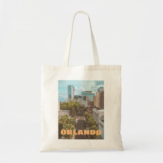 Orlando, Florida downtown foto promotie Tote Bag (Voorkant)