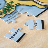 Orlando Florida Fun Map Legpuzzel (Zijkant)