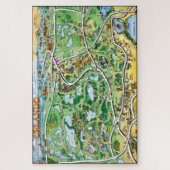 Orlando Florida Fun Map Legpuzzel (Verticaal)