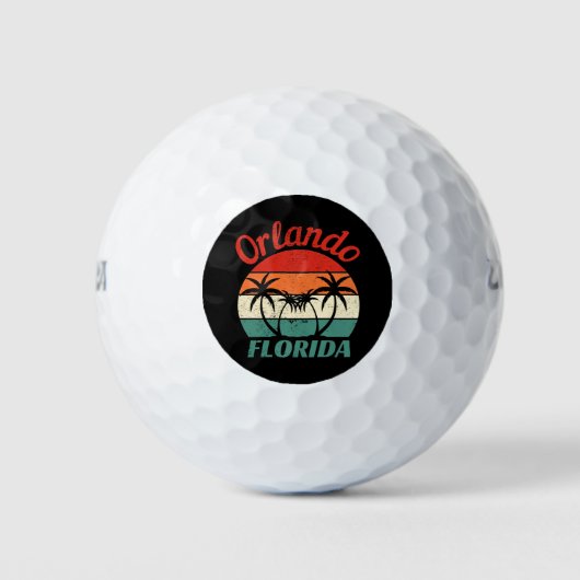 Orlando Florida Golfballen (Voorkant)