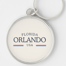 Orlando Florida Heritage – Classic Cream Sleutelhanger