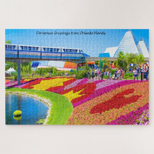 Orlando Florida Jigzaag Puzzle Legpuzzel (Horizontaal)