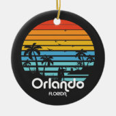 Orlando, Florida Keramisch Ornament (Voorkant)