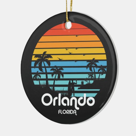 Orlando, Florida Keramisch Ornament (Links)