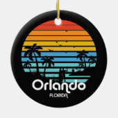 Orlando, Florida Keramisch Ornament (Achterkant)
