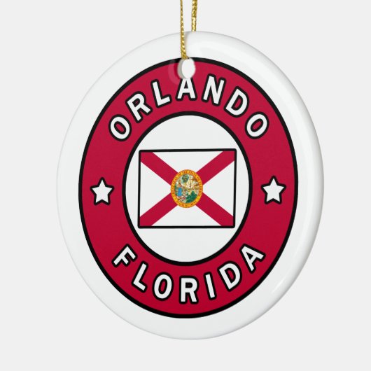 Orlando Florida Keramisch Ornament (Links)
