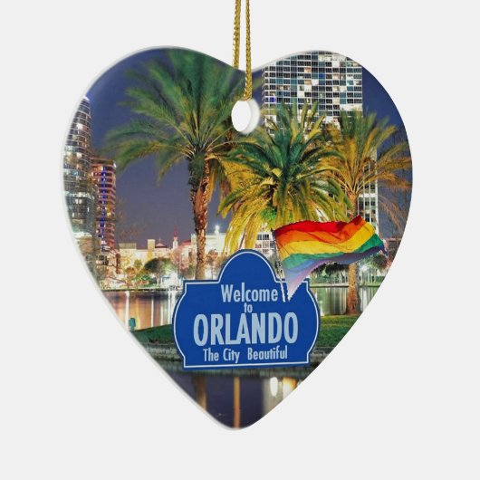 Orlando FLORIDA Keramisch Ornament (Rechts)