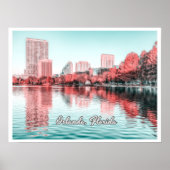 ORLANDO FLORIDA - LAKE EOLA POSTER (Voorkant)