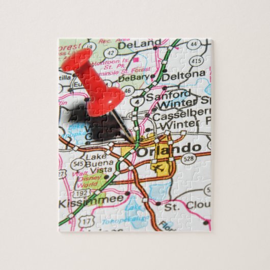 Orlando, Florida Legpuzzel (Verticaal)